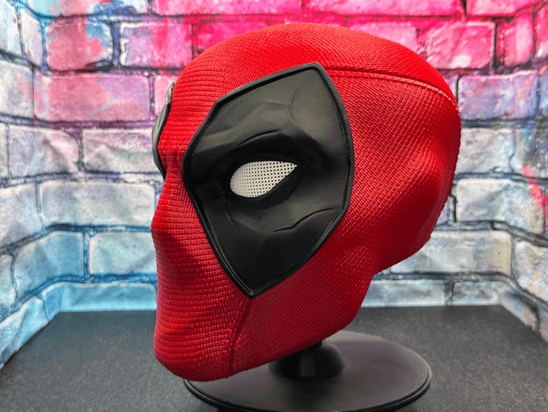Deadpool Inspired Fan Helmet Mask | Marvel Rivals Cosplay