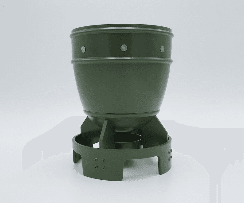 XL Fallout-Inspired Mini Nuke Novelty Flower Pot Planter