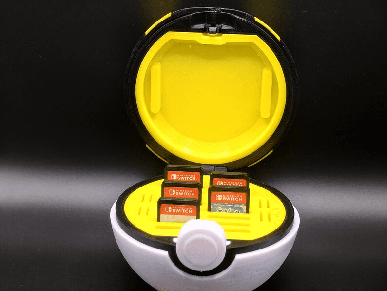 Pokémon Ultra Ball Inspired Nintendo Switch 2 Fan Case