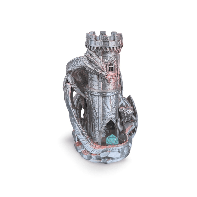 Dragon Castle Dice Tower – Fantasy RPG Tabletop Gaming