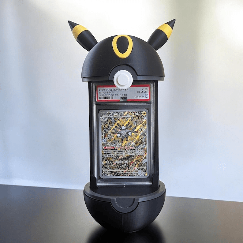 Umbreon Inspired PSA Card Holder & Slab Display Stand