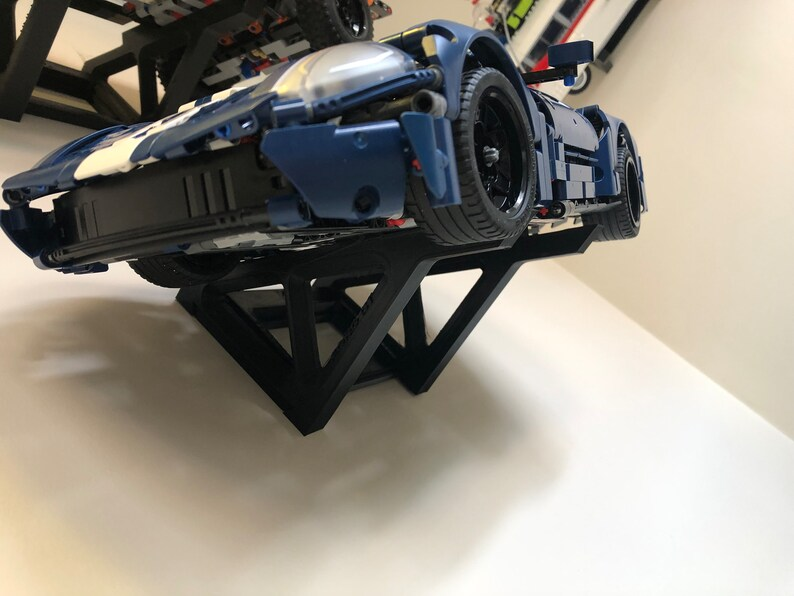 Wall Mount Display Stand for Ford GT Technic-Style Model