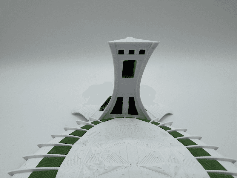 Montreal Olympic Stadium Inspired Fan Model & Collectible