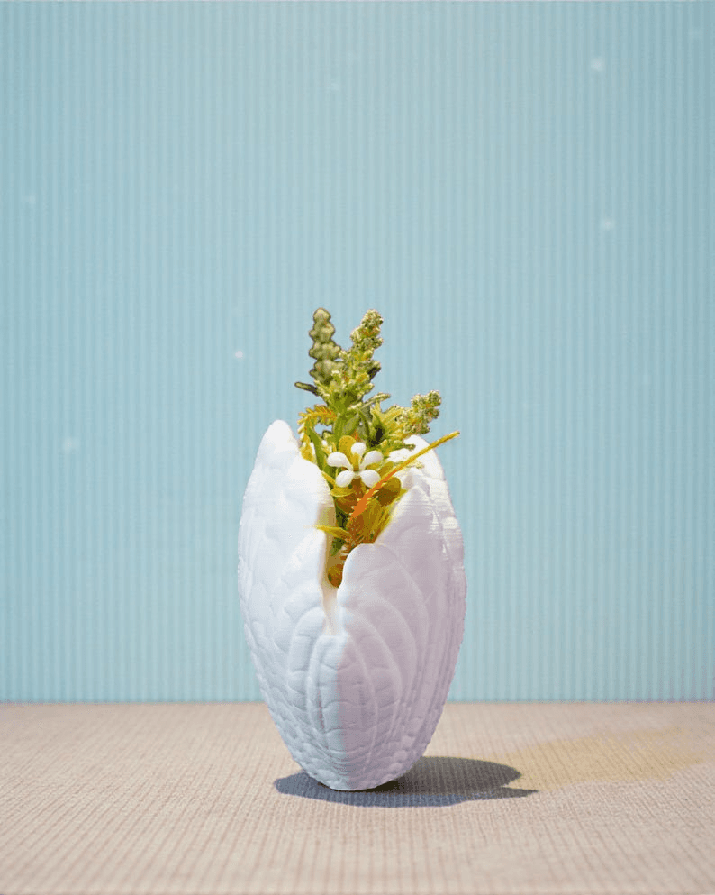 Seashell Mini Vase | Ocean-Inspired Shell Flower Holder