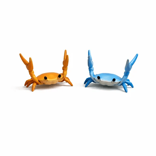 Cute Crab Pen & Brush Holder Desk Accessory