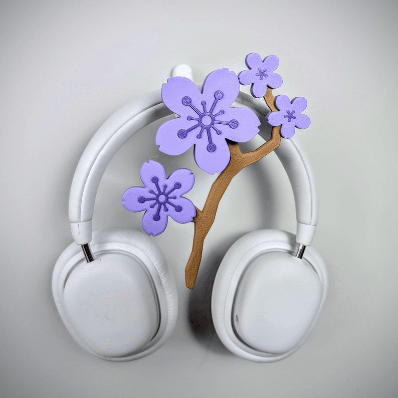 Sakura Cherry Blossom Headphone & Controller Stand