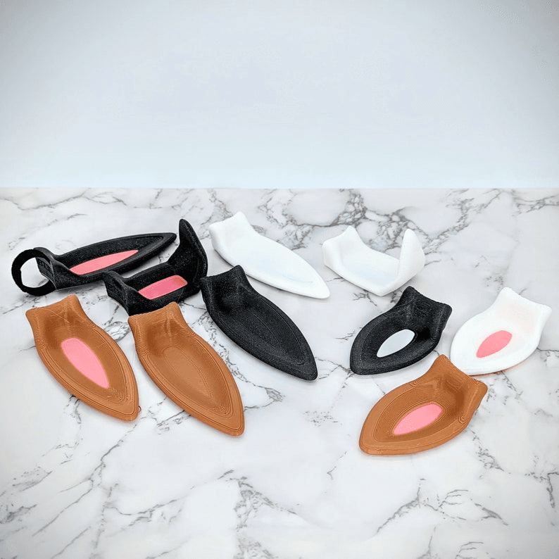 Bunny Ears Headphone Clip-On | Rabbit Cosplay Accessory