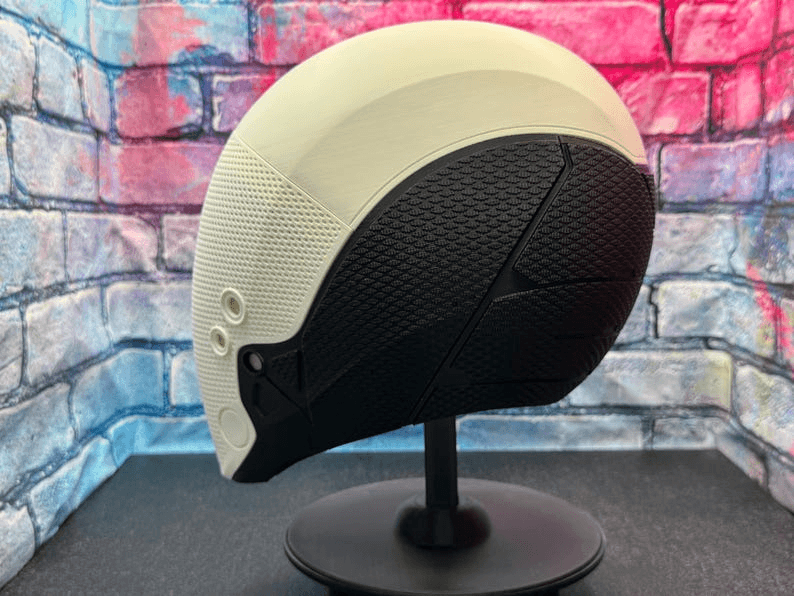 Ghost-Inspired Perforated Helmet Mask – Thunderbolts Fan Cosplay