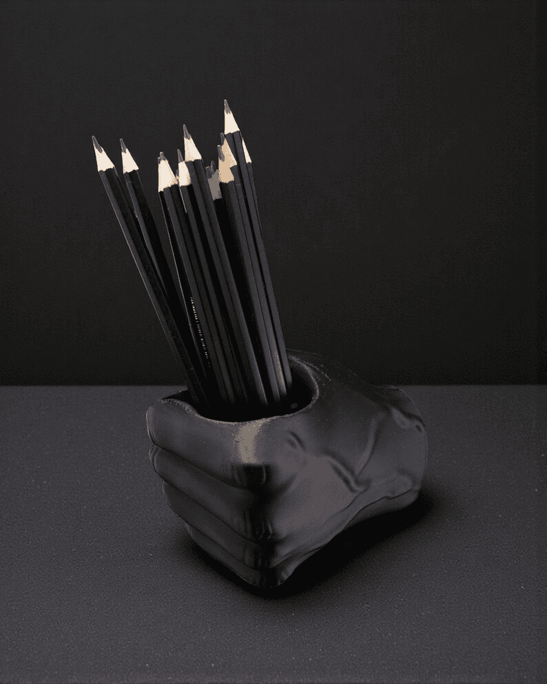 Fist Pencil Holder – Bold Power Fist Desk Organizer