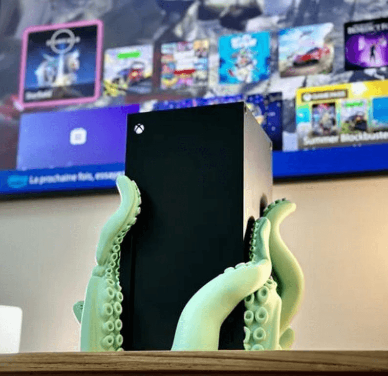 Tentacle Console Stand for Xbox Series X – Octopus Design
