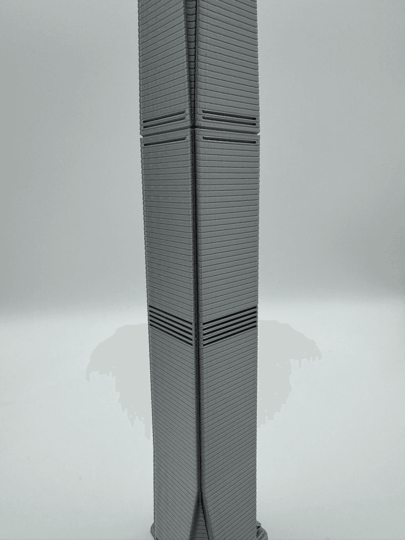International Commerce Center Miniature Model Display Collectible