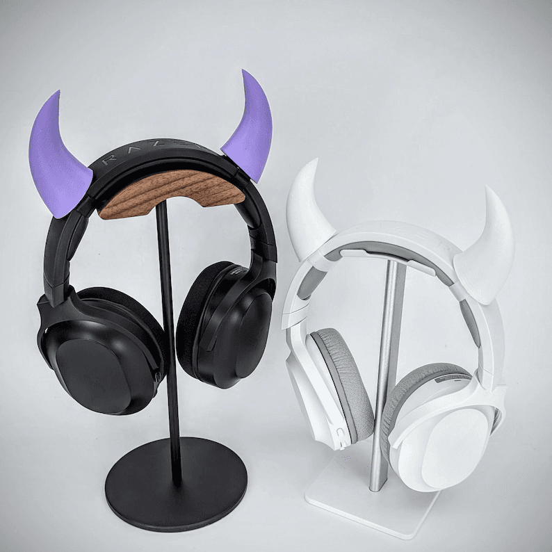 Demon Devil Horns Accessory for VR Headsets – Cosplay