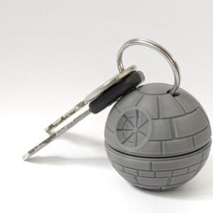 Death Star Inspired Clicky Keychain | Star Wars Fan Gift