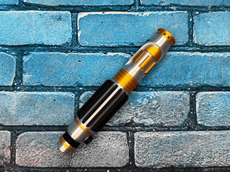 Mace Windu Inspired Lightsaber Hilt Cosplay Prop