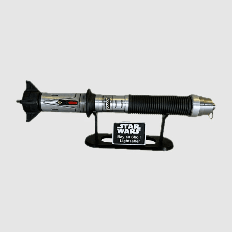 Baylan Skoll Inspired Lightsaber Fan Replica with Stand