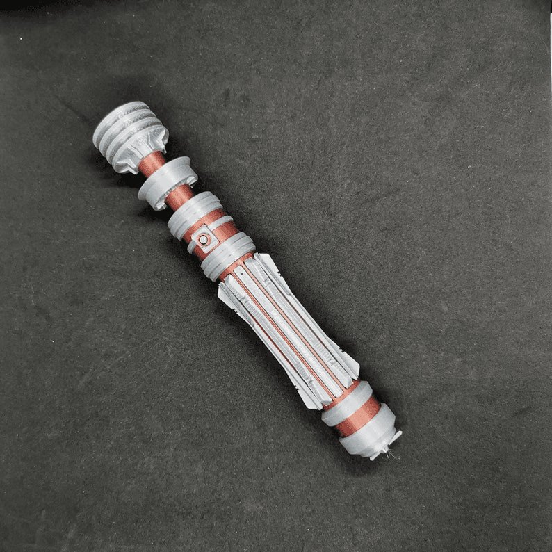 Leia Organa Inspired Lightsaber Prop & Display Stand
