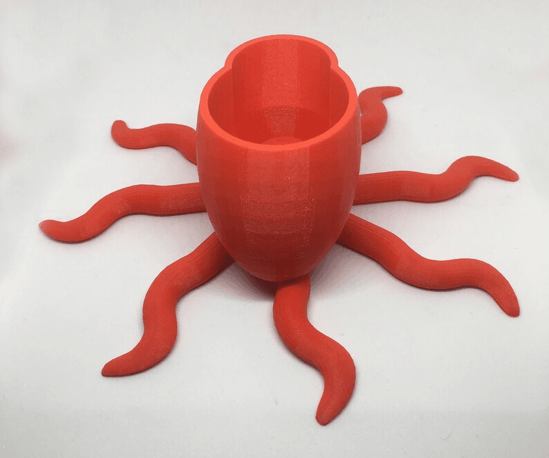 Middle Finger Octopus Planter – Funny Novelty Succulent Pot
