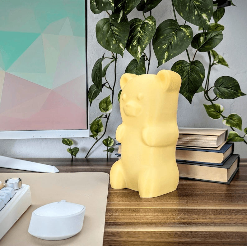 Gummy Bear Headphone Stand | Pastel Rainbow Gaming Desk Decor