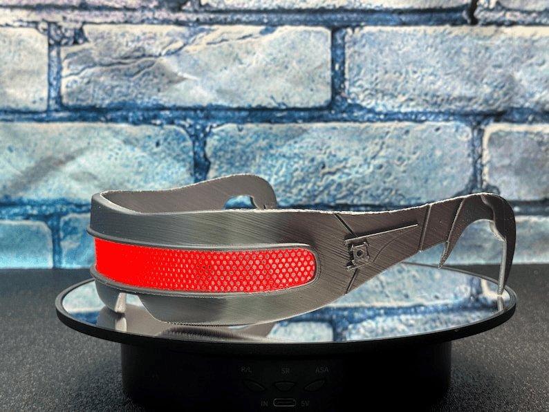 Cyclops-Inspired Visor | X-Men Fan Cosplay Prop