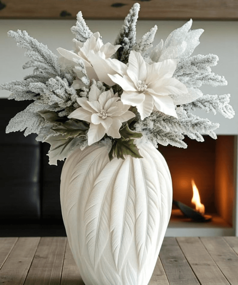 Feather-Inspired Twisted Vase | Modern Elegant Home Decor