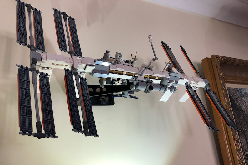ISS Inspired Wall Mount for Space Station Models