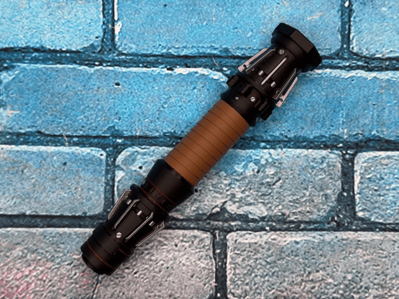 Rey Inspired Yellow Lightsaber Cosplay Prop