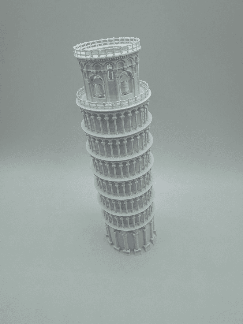 Leaning Tower of Pisa Miniature Model | Desk Decor