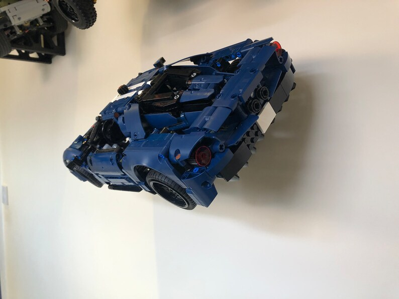 Wall Mount Display Stand for Ford GT Technic-Style Model