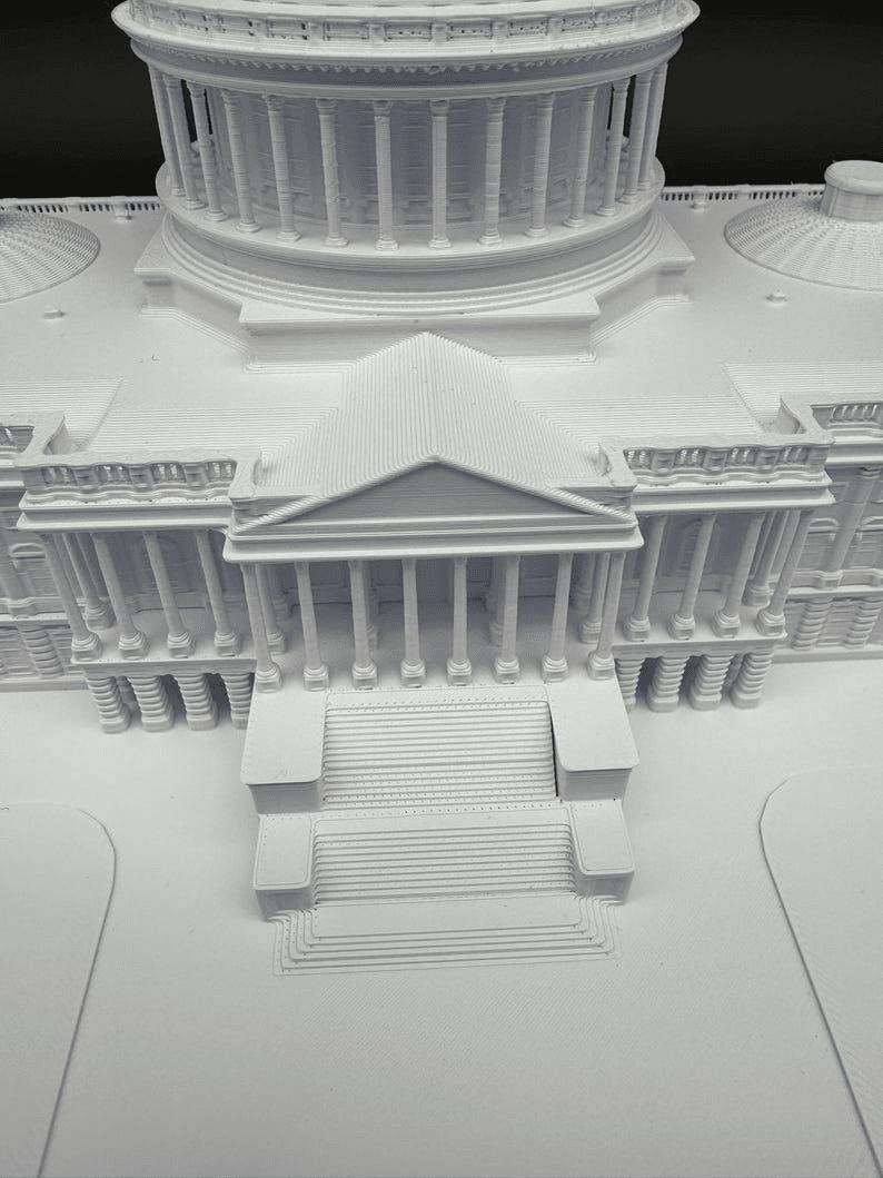 US Capitol Building Miniature Model – Collector's Replica