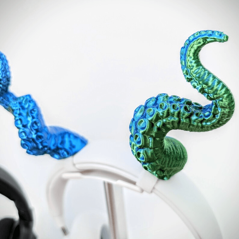 Tentacle Horns Headphone Accessory | Kraken Style