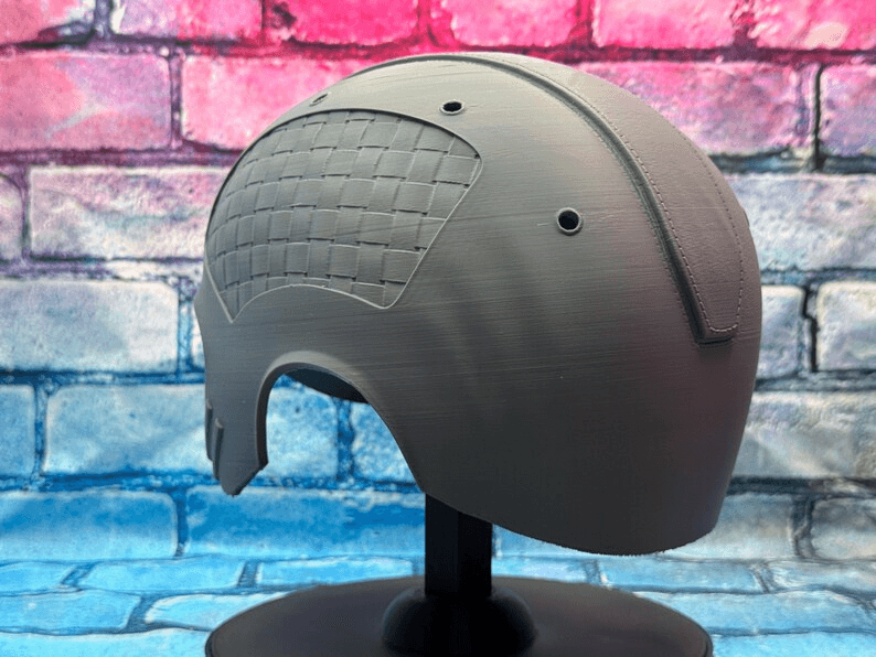 Red Guardian-Inspired Helmet Raw Kit | Fan Cosplay