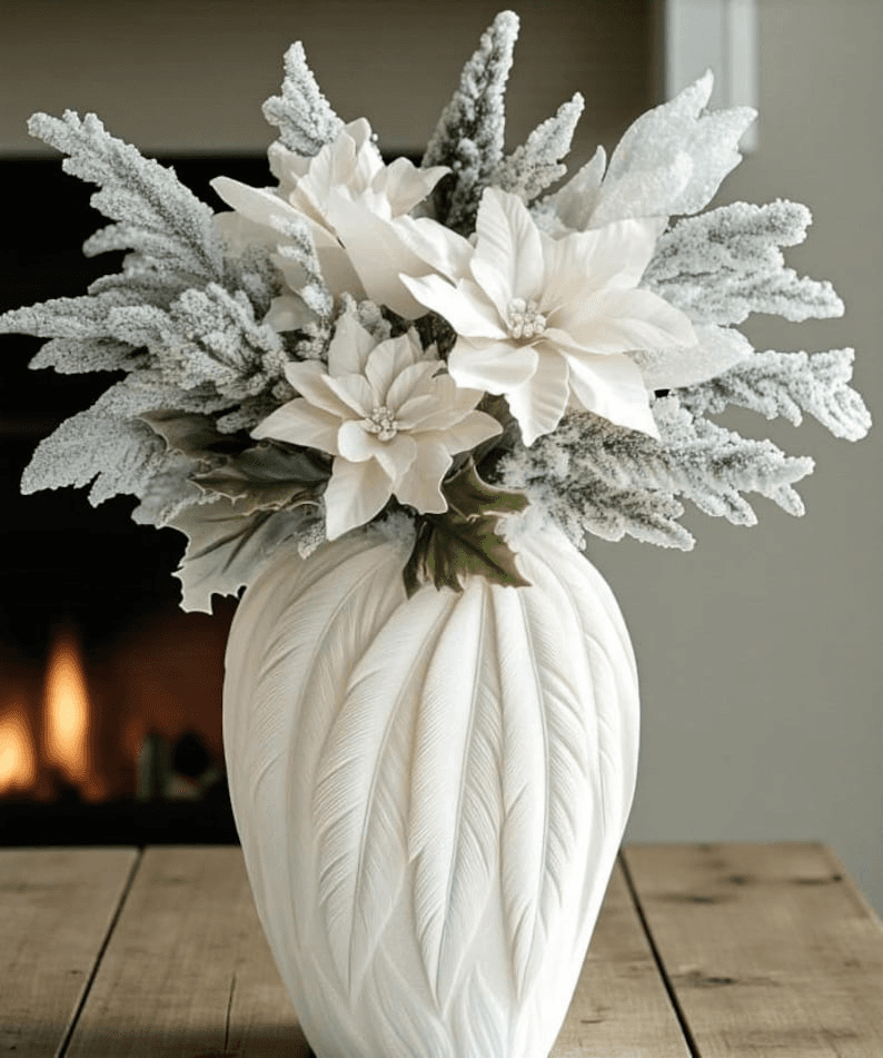 Feather-Inspired Twisted Vase | Modern Elegant Home Decor