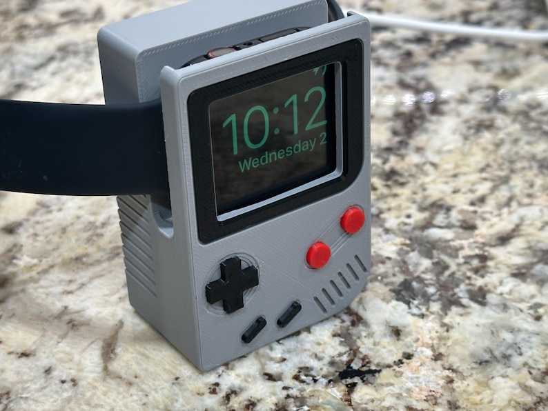 Game Boy Inspired Apple Watch Stand | Retro Gaming Dock