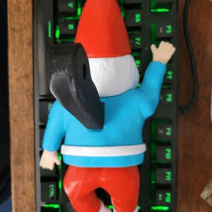 Murdered Gnome Garden Ornament – Dark Humor Decor