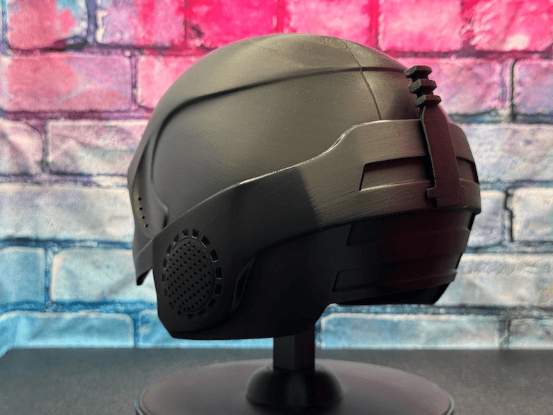 Black Noir Inspired Helmet Mask – Cosplay Fan Replica