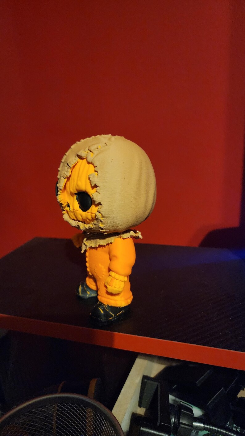 Sam Trick or Treat Inspired Fan Art Halloween Figure