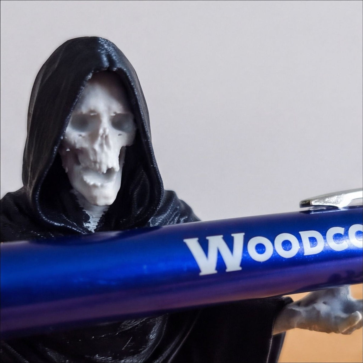 Grim Reaper Pen Holder – Gothic Spooky Desk Accessory