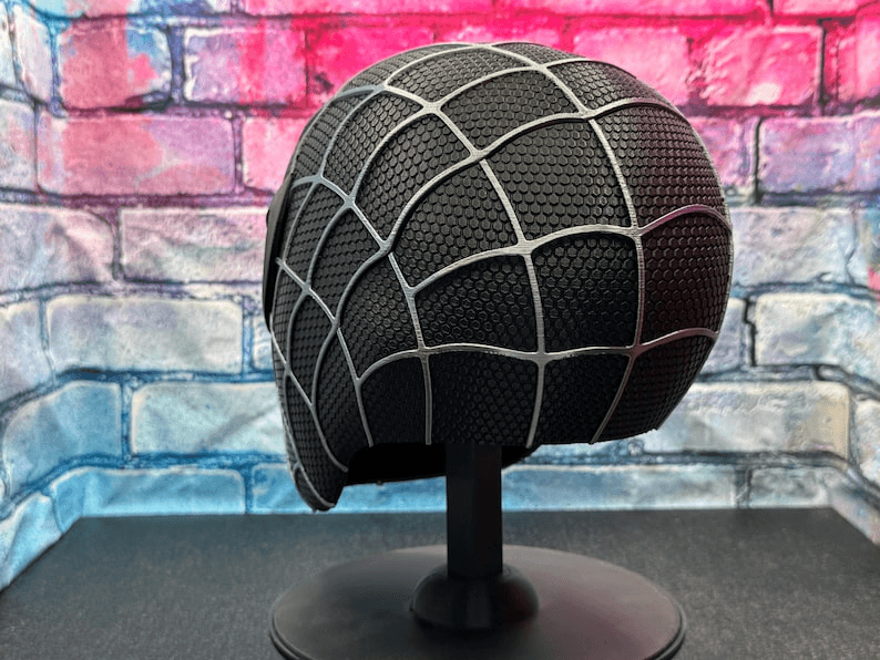 Spider-Man Black Suit Inspired Cosplay Helmet Mask