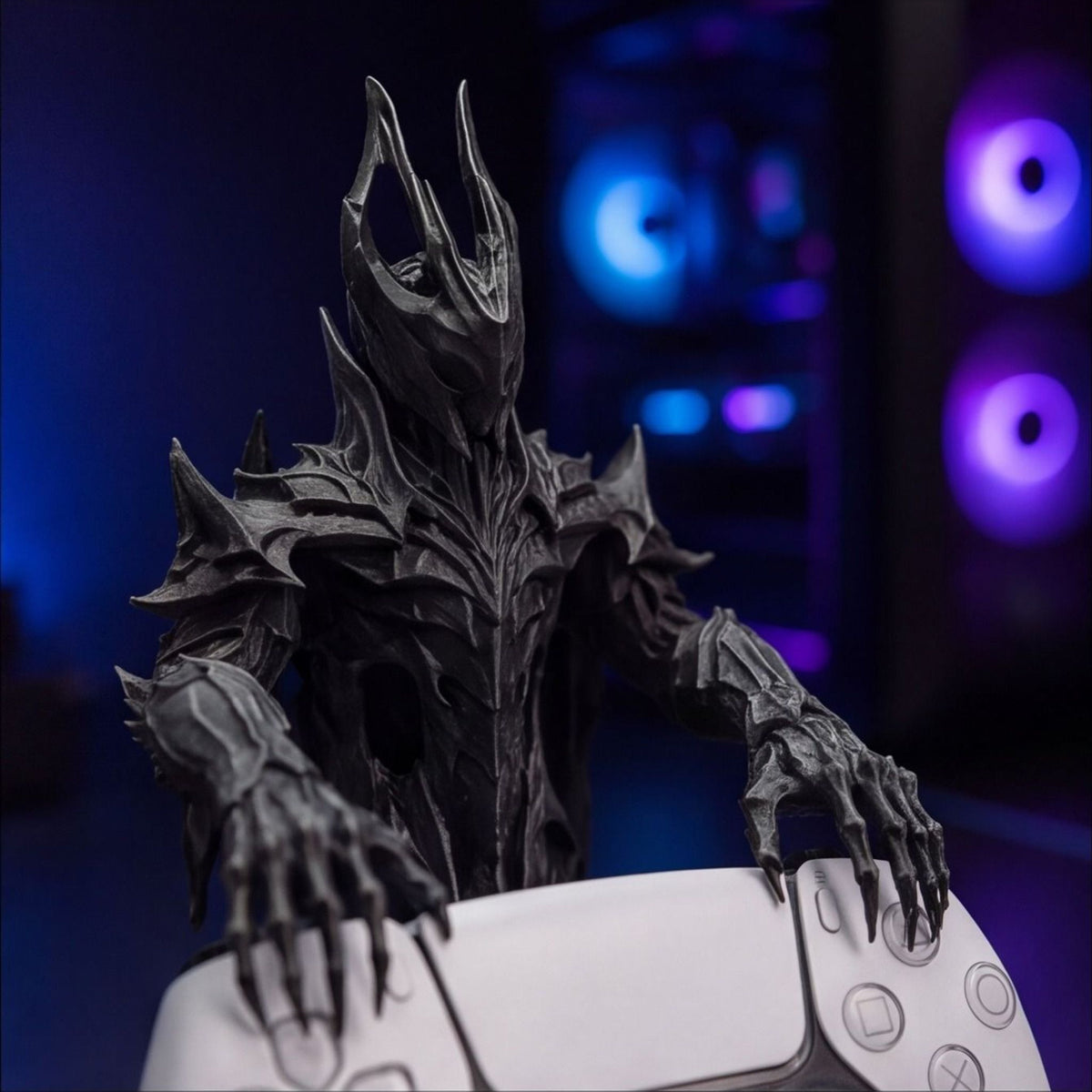 Dark Lord's Throne PS5 Controller Stand | Evil Overlord