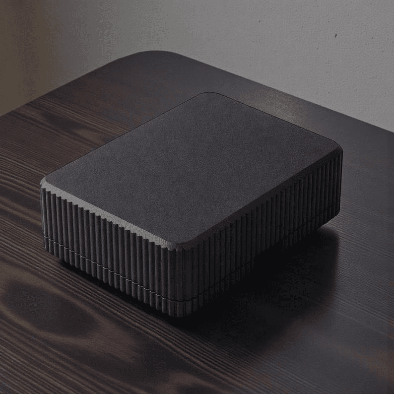 Minimalist Pixel-Style TCG Card Storage Box – 90 Card Deck Case