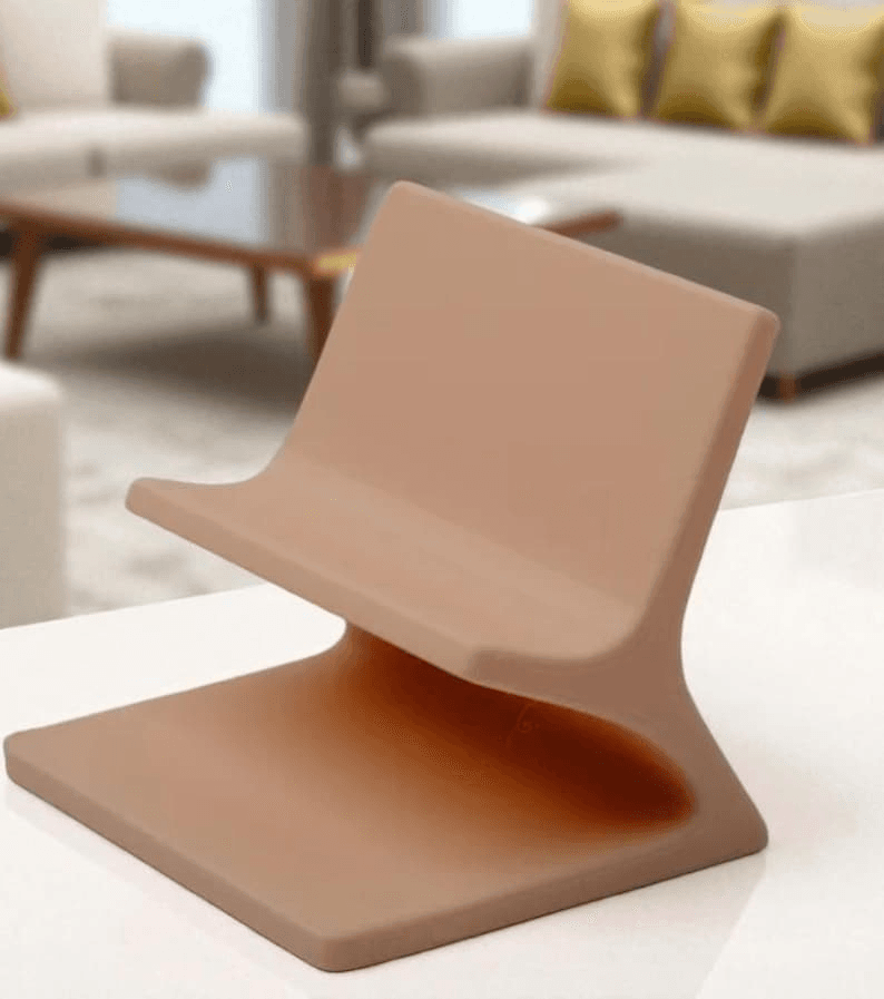Minimalist Arc Small Towel Holder & Countertop Stand