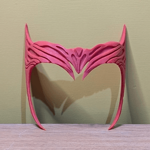Scarlet Witch Inspired Tiara – Wanda Maximoff Headpiece