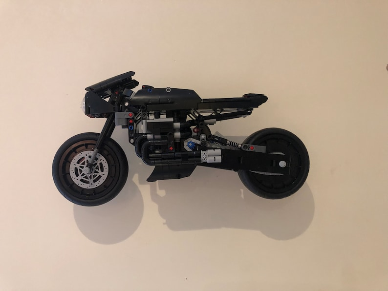 Dark Knight Inspired Motorcycle Wall Display Mount