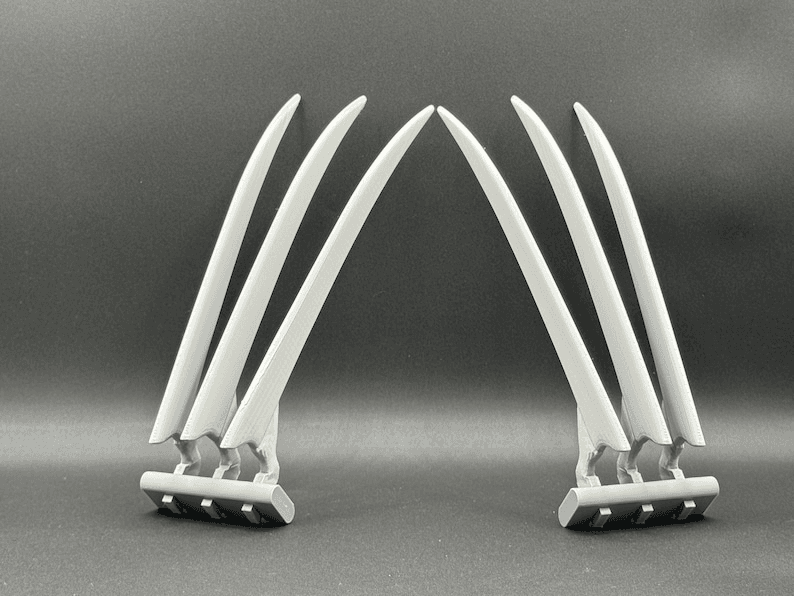 Wolverine-Inspired Cosplay Claws | Raw DIY Fan Kit