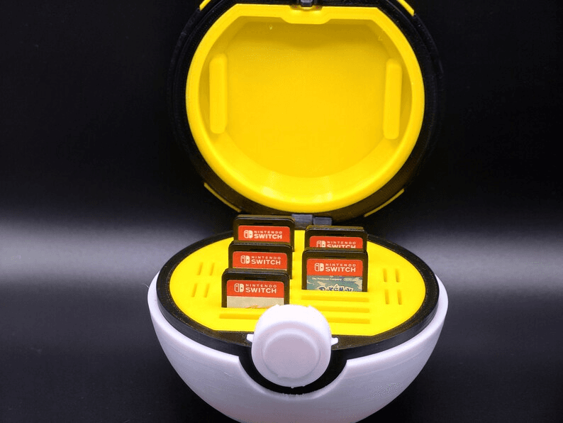 Pokémon Ultra Ball Inspired Nintendo Switch 2 Fan Case