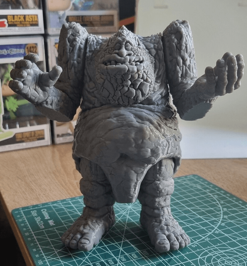 Rockbiter Inspired Fantasy Rock Giant Fan Collectible Figure