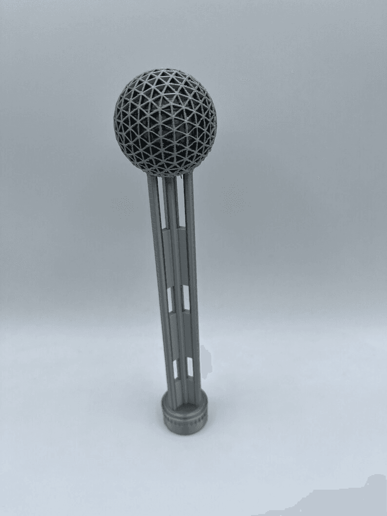 Reunion Tower Inspired Dallas Landmark Replica Model
