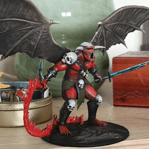 Balor Demon Miniature – D&D Inspired Tabletop RPG Figure