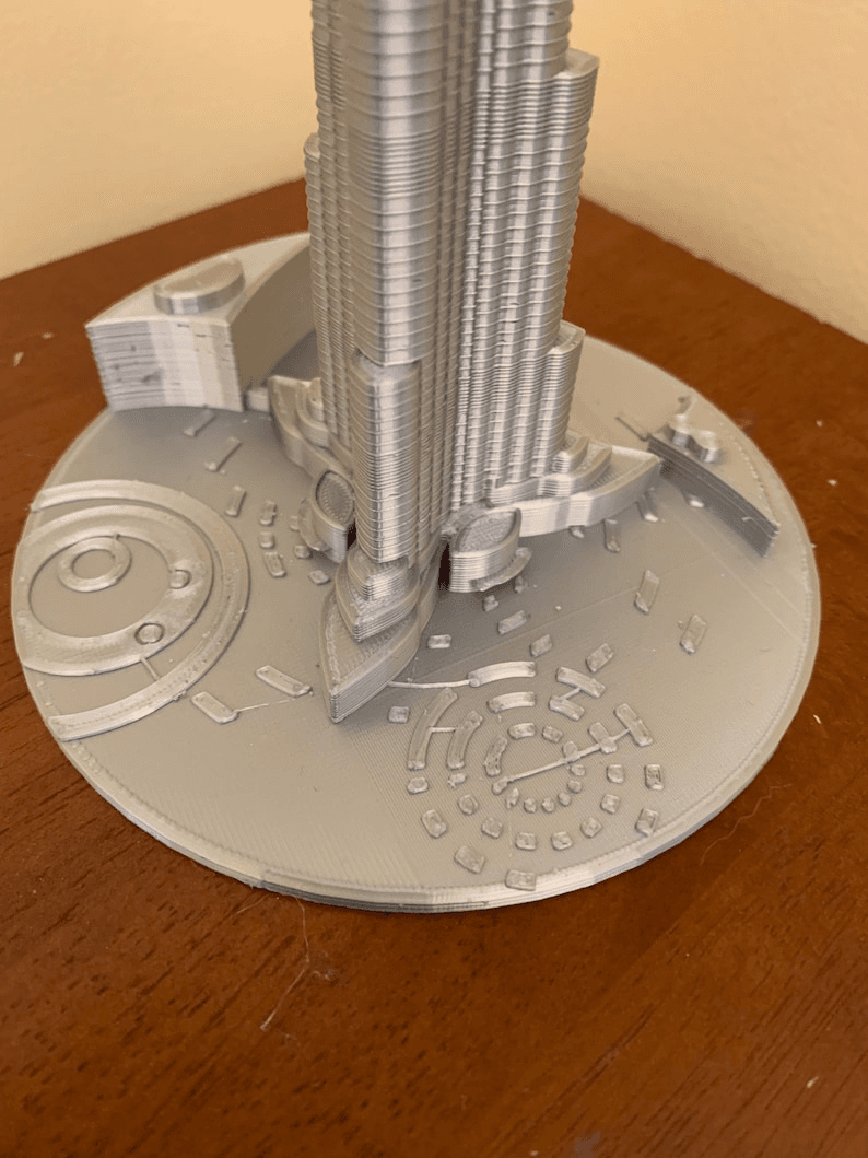 Burj Khalifa Inspired Tower Model | Dubai Skyline Figurine