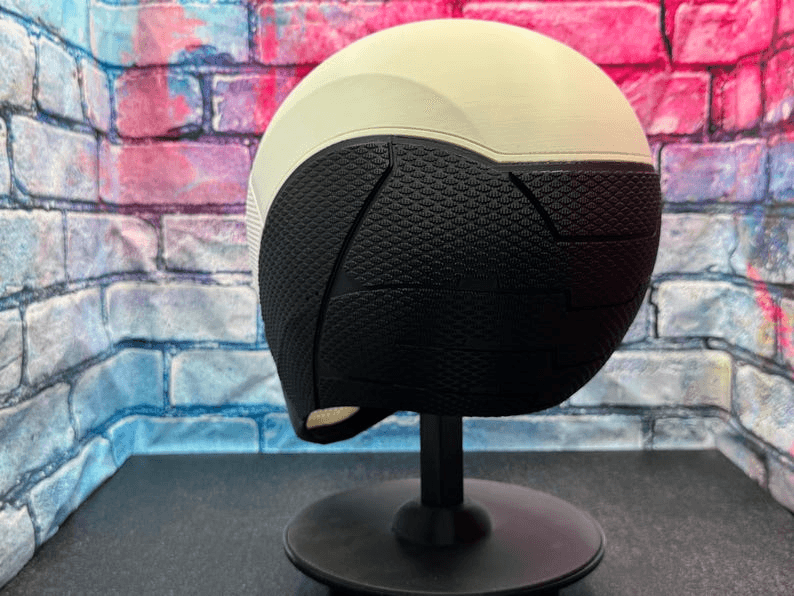 Ghost-Inspired Perforated Helmet Mask – Thunderbolts Fan Cosplay